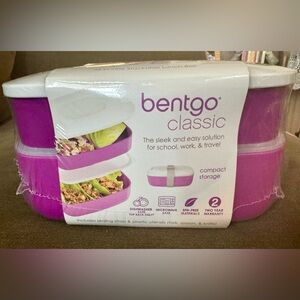 NWT Bentgo All-in-One Stackable Lunch/Bento Box Purple
